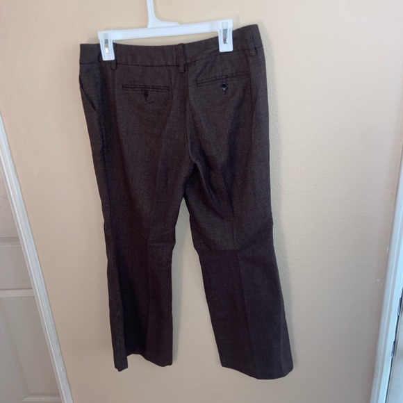 y2k vintage fashion trousers high waisted slacks brown formal indie dress pants - Picture 6 of 13